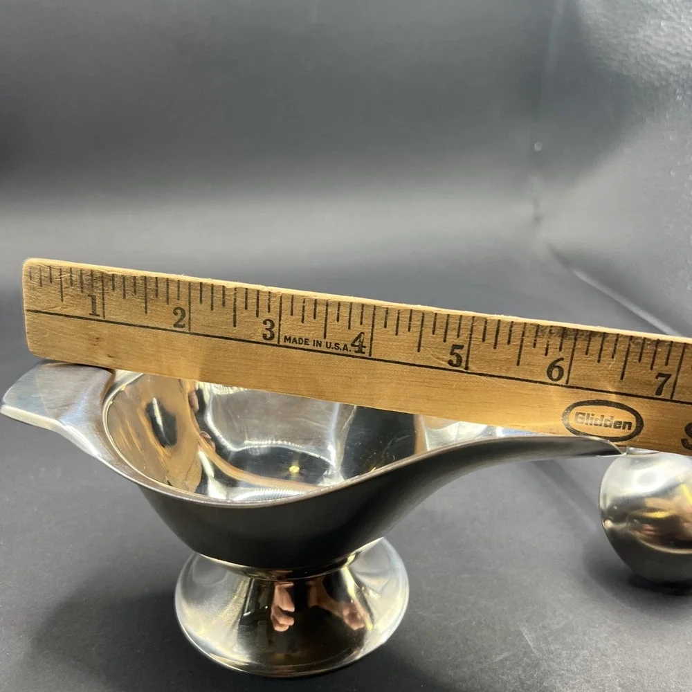 Tramontina Inox Brazil Gravy Boat And Ladle‎ Stainless Steel